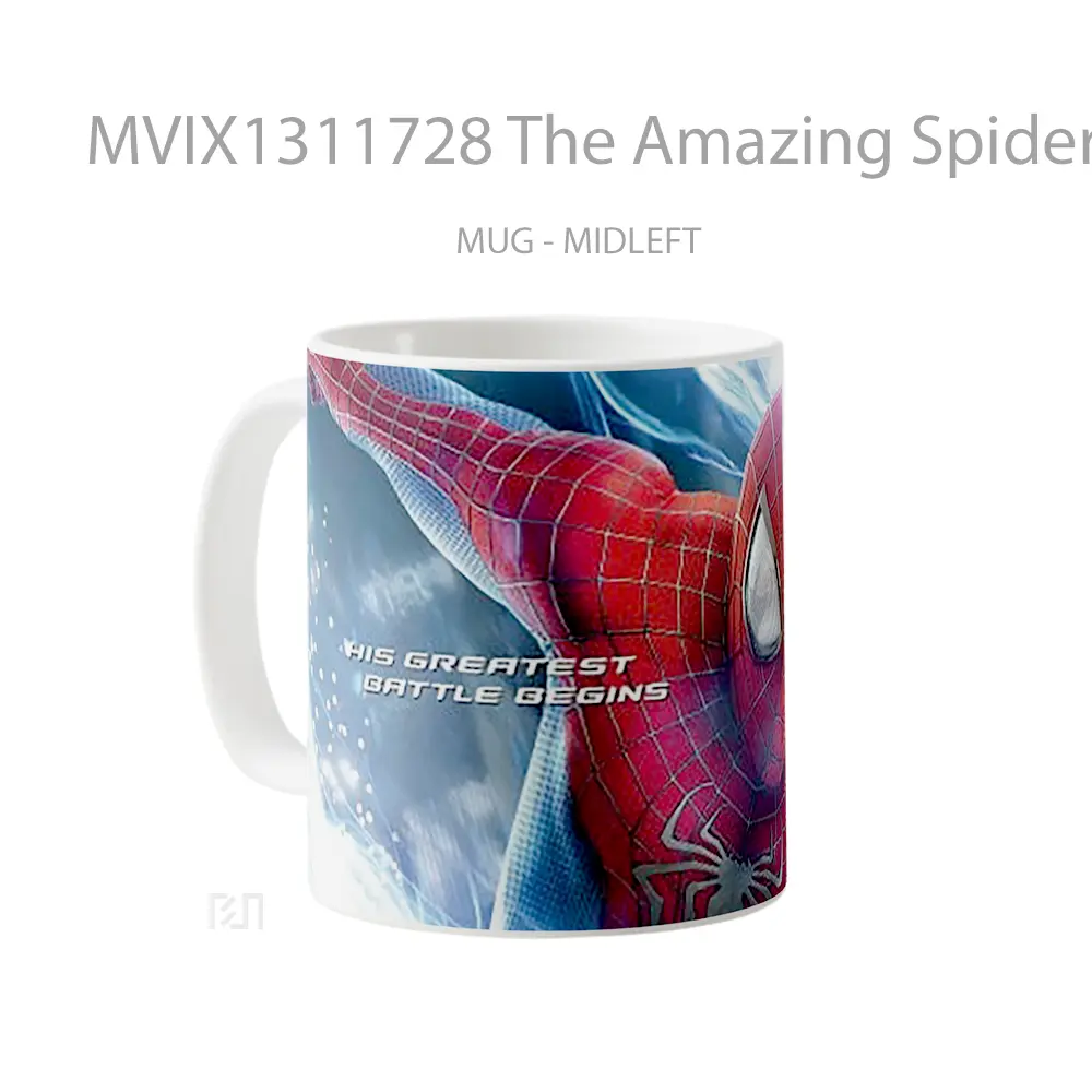 Mug The Amazing Spiderman Gelas Superhero - All-side / Desain