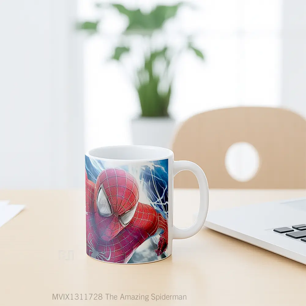 Mug The Amazing Spiderman Gelas Superhero - All-side / Desain