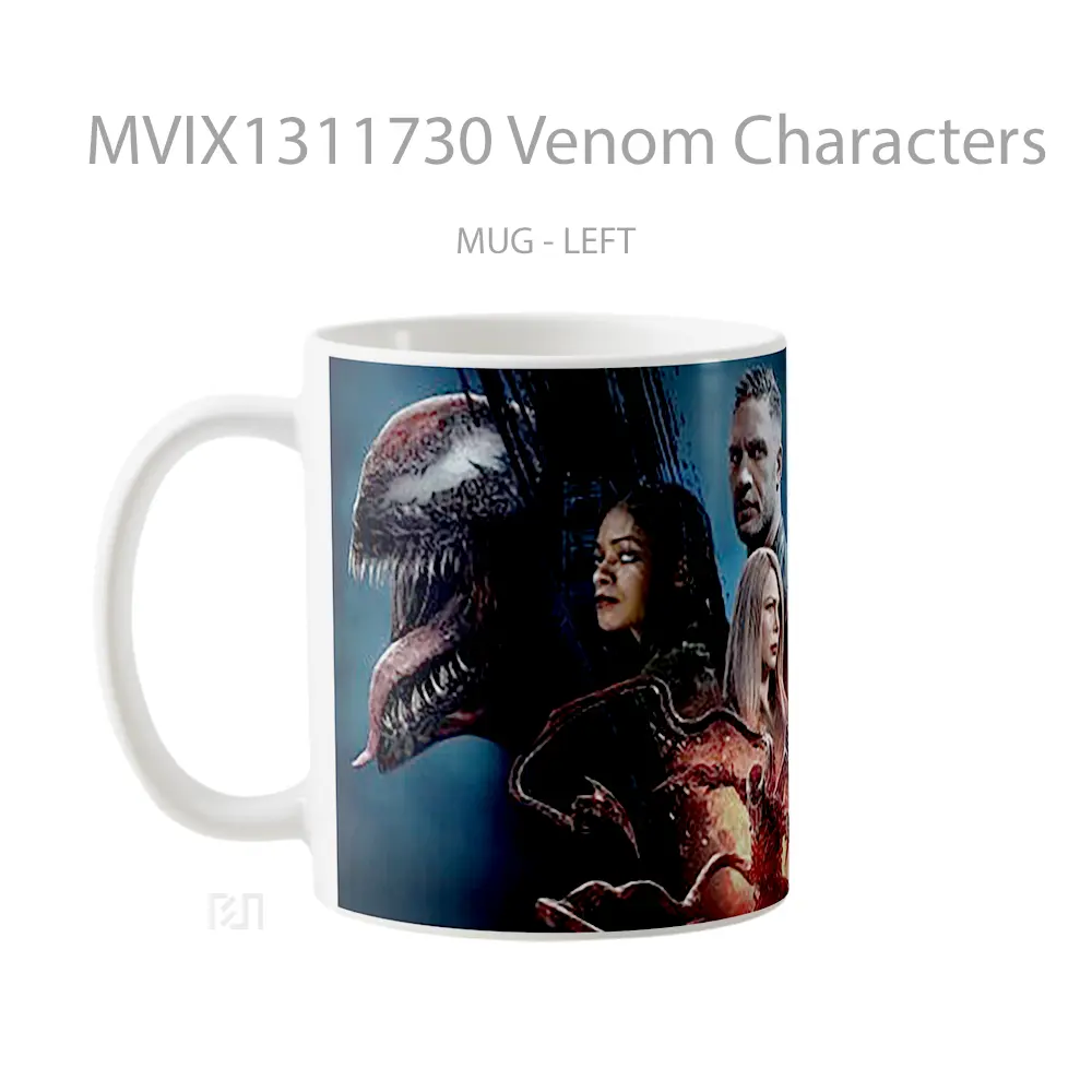 Mug Venom Characters Gelas Superhero - All-side / Desain