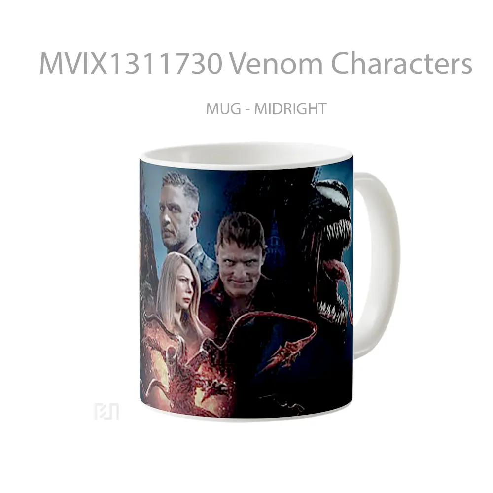 Mug Venom Characters Gelas Superhero - All-side / Desain