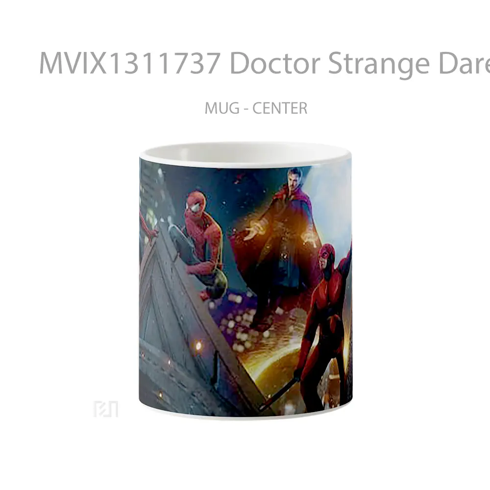 Mug Doctor Strange Daredevil And Spider Mans In No Way Home Gelas Superhero