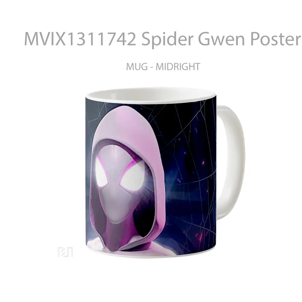 Mug Spider Gwen Poster Gelas Keramik Unik - All-side / Desain