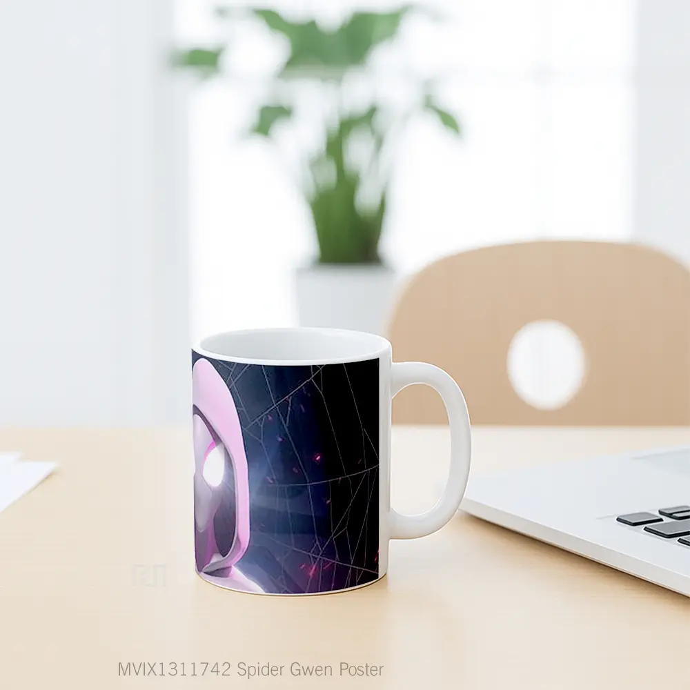 Mug Spider Gwen Poster Gelas Keramik Unik - All-side / Desain