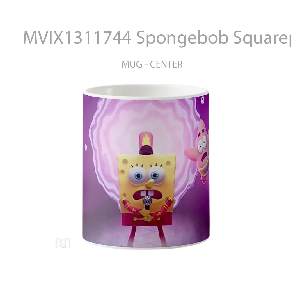 Mug Spongebob Squarepants Singing In The Cosmic Shake Gelas Astronomi