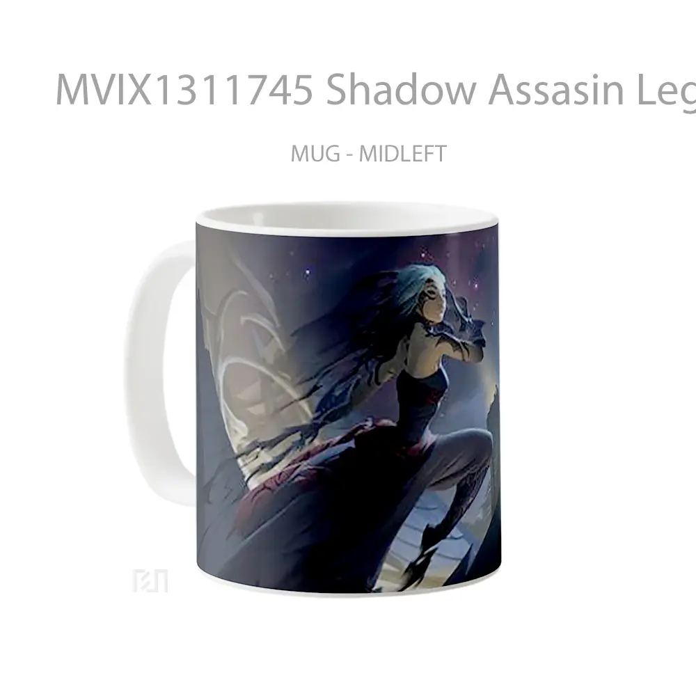 Mug Shadow Assasin Legends Of Runeterra Gelas Keramik Unik - All-side / Desain