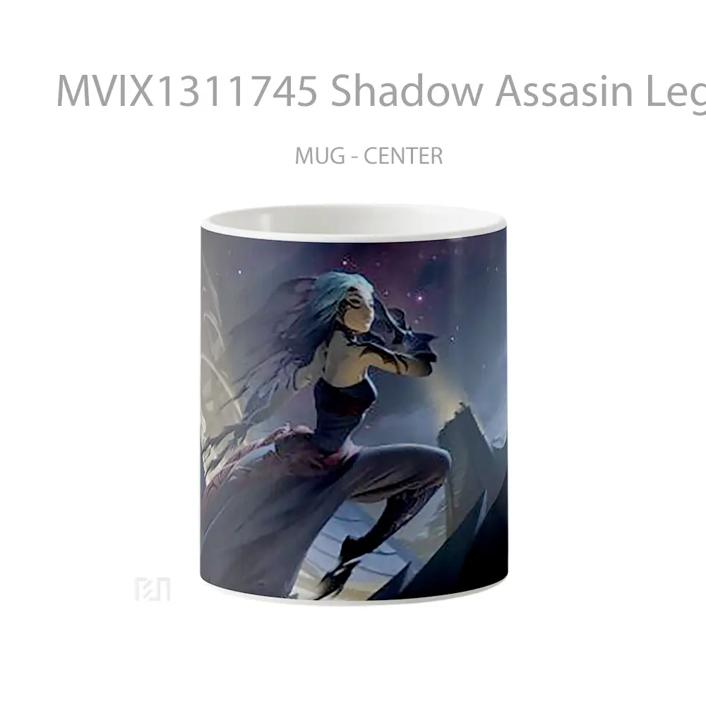 Mug Shadow Assasin Legends Of Runeterra Gelas Keramik Unik