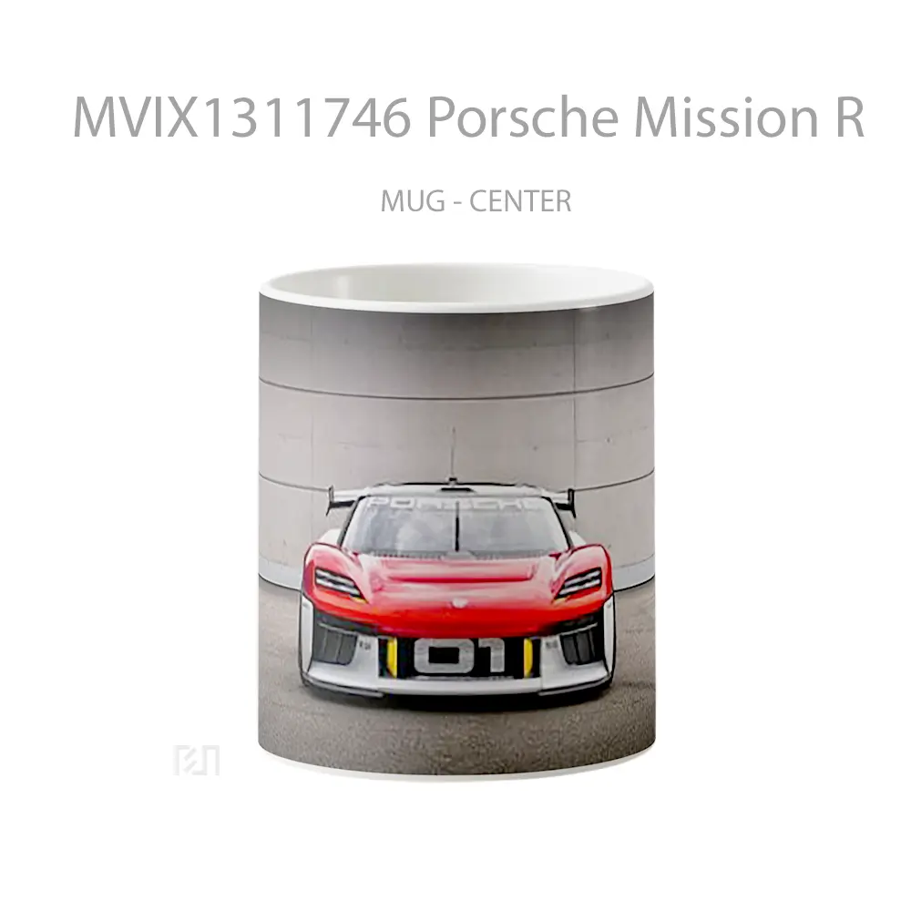 Mug Porsche Mission R Cangkir Mobil