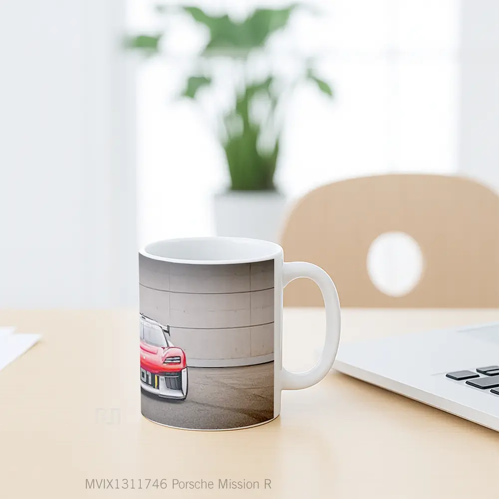 Mug Porsche Mission R Cangkir Mobil - All-side / Desain