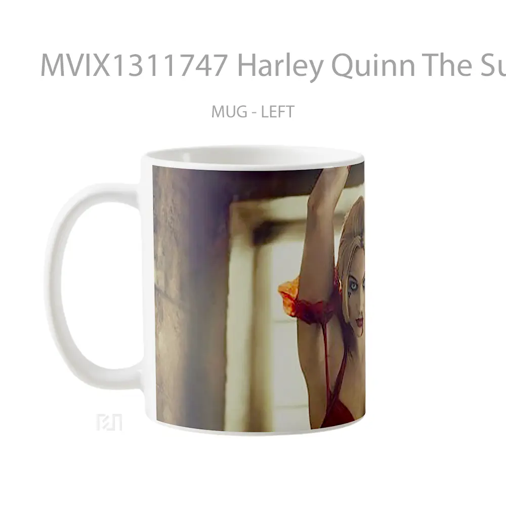 Mug Harley Quinn The Suicide Squad Cosplay Gelas Keramik Unik - All-side / Desain