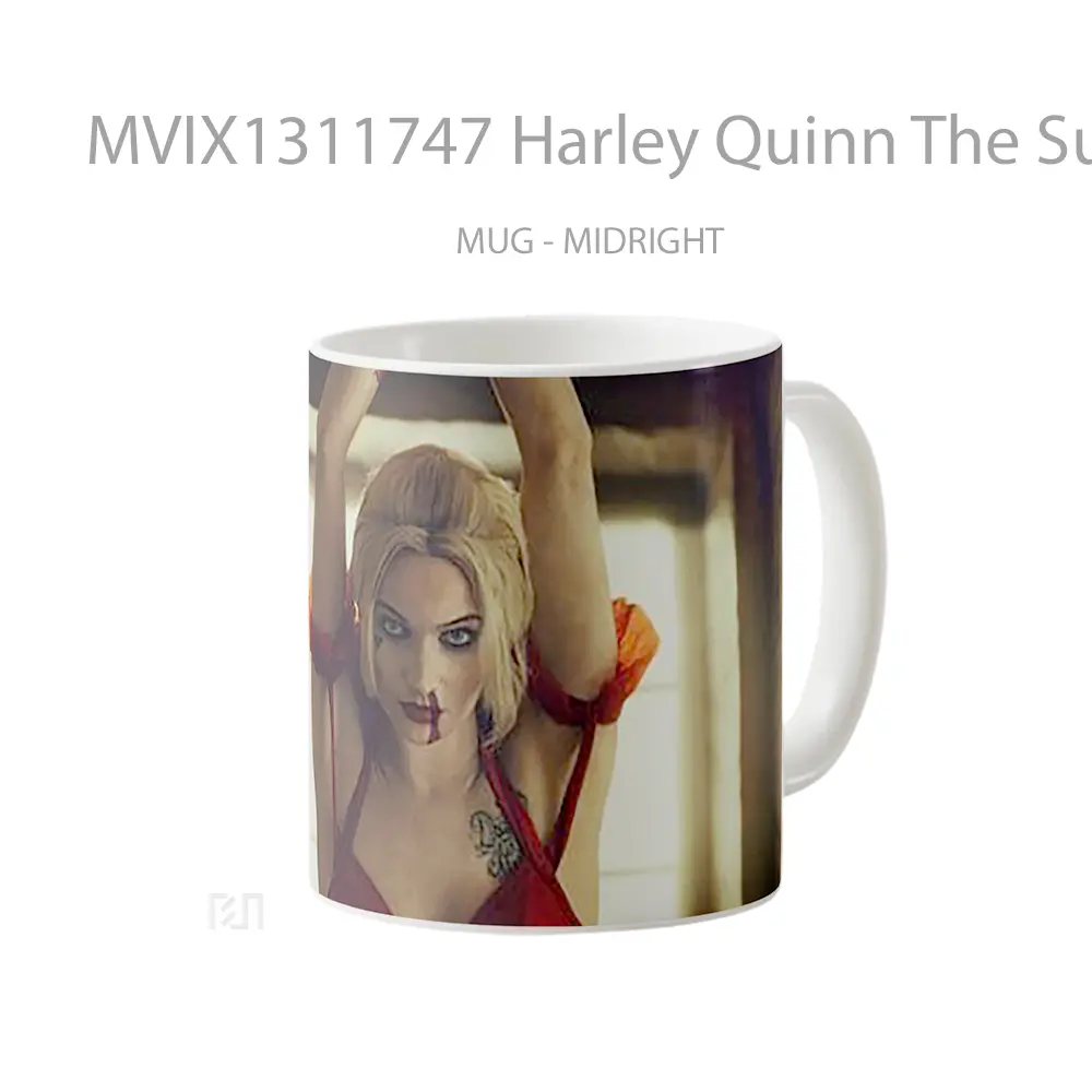 Mug Harley Quinn The Suicide Squad Cosplay Gelas Keramik Unik - All-side / Desain
