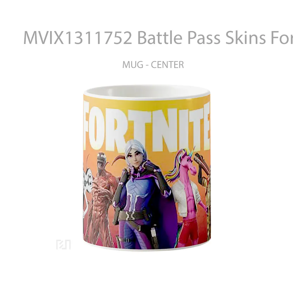 Mug Battle Pass Skins Fortnite Chapter 2 Season Cangkir Gamer