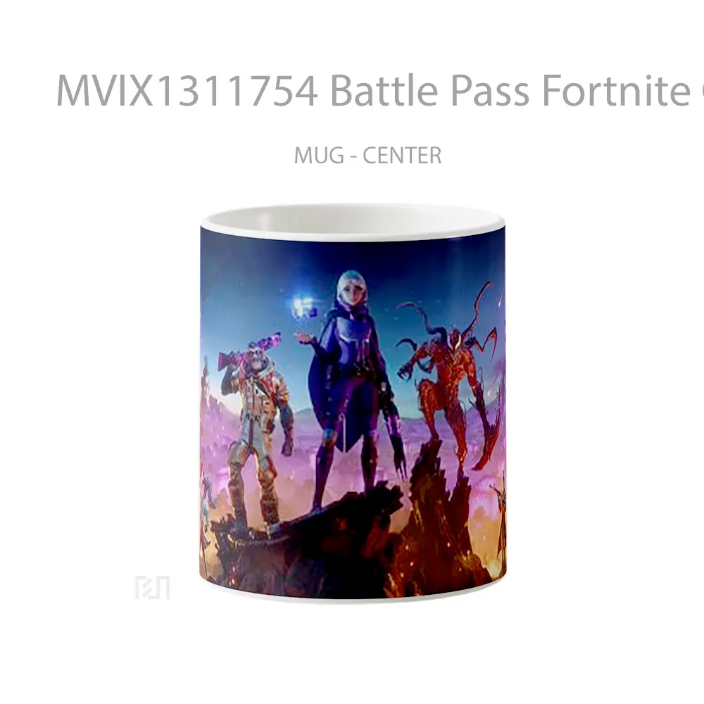 Mug Battle Pass Fortnite Chapter 2 Season 8 Cangkir Gamer