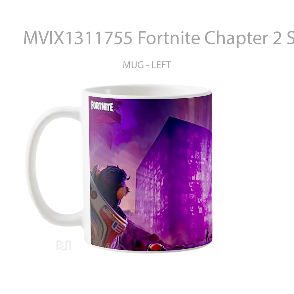 Mug Fortnite Chapter 2 Season 8 Cangkir Gamer - All-side / Desain