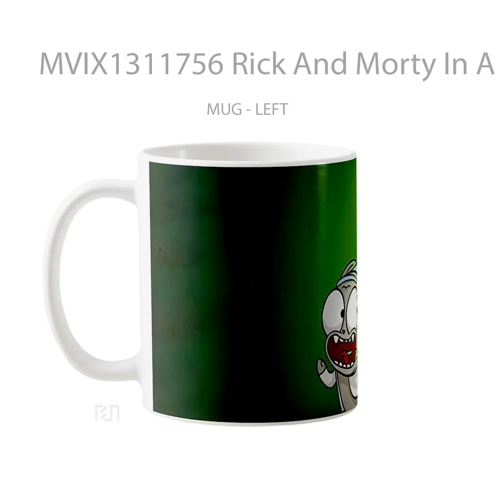 Mug Rick And Morty In Another Dimension Gelas Kartun - All-side / Desain
