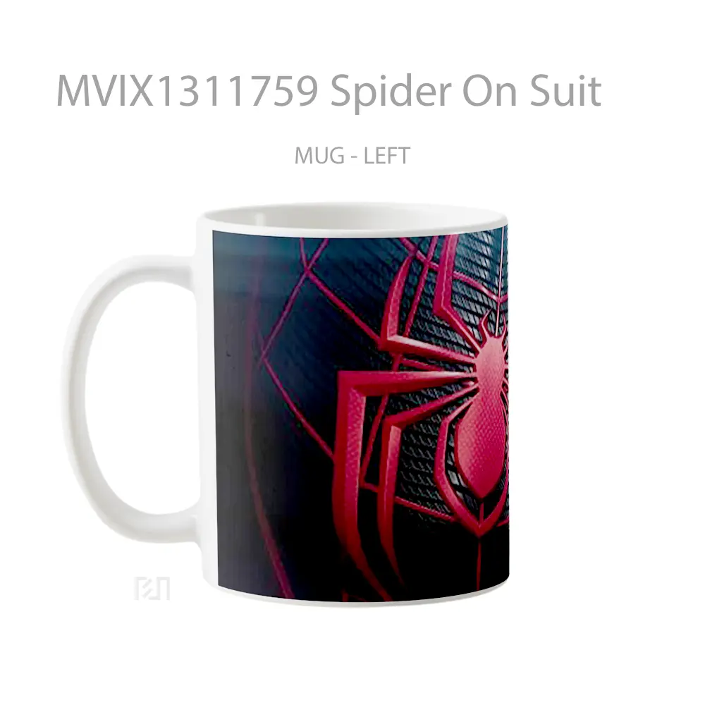 Mug Spider On Suit Gelas Keramik Unik - All-side / Desain