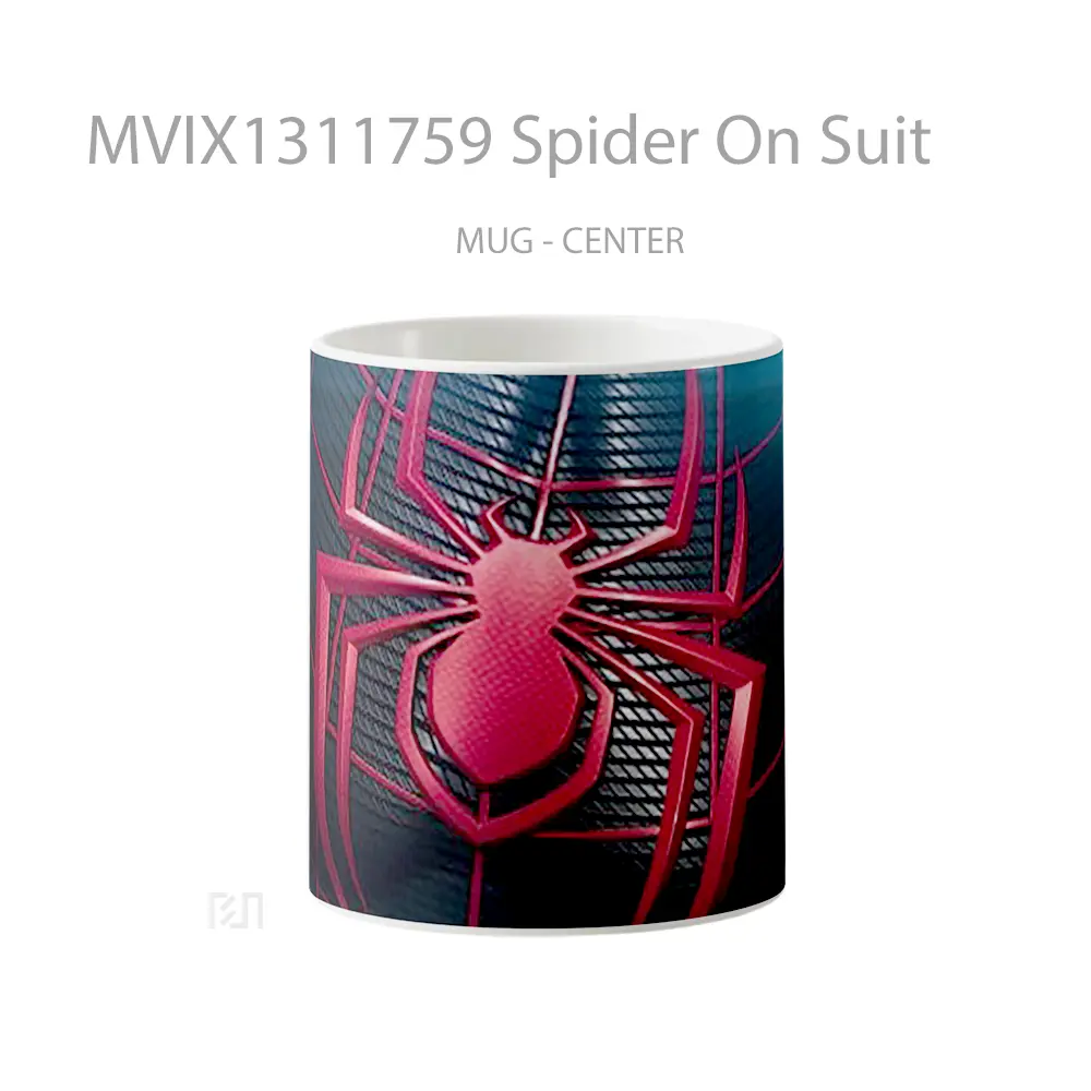 Mug Spider On Suit Gelas Keramik Unik