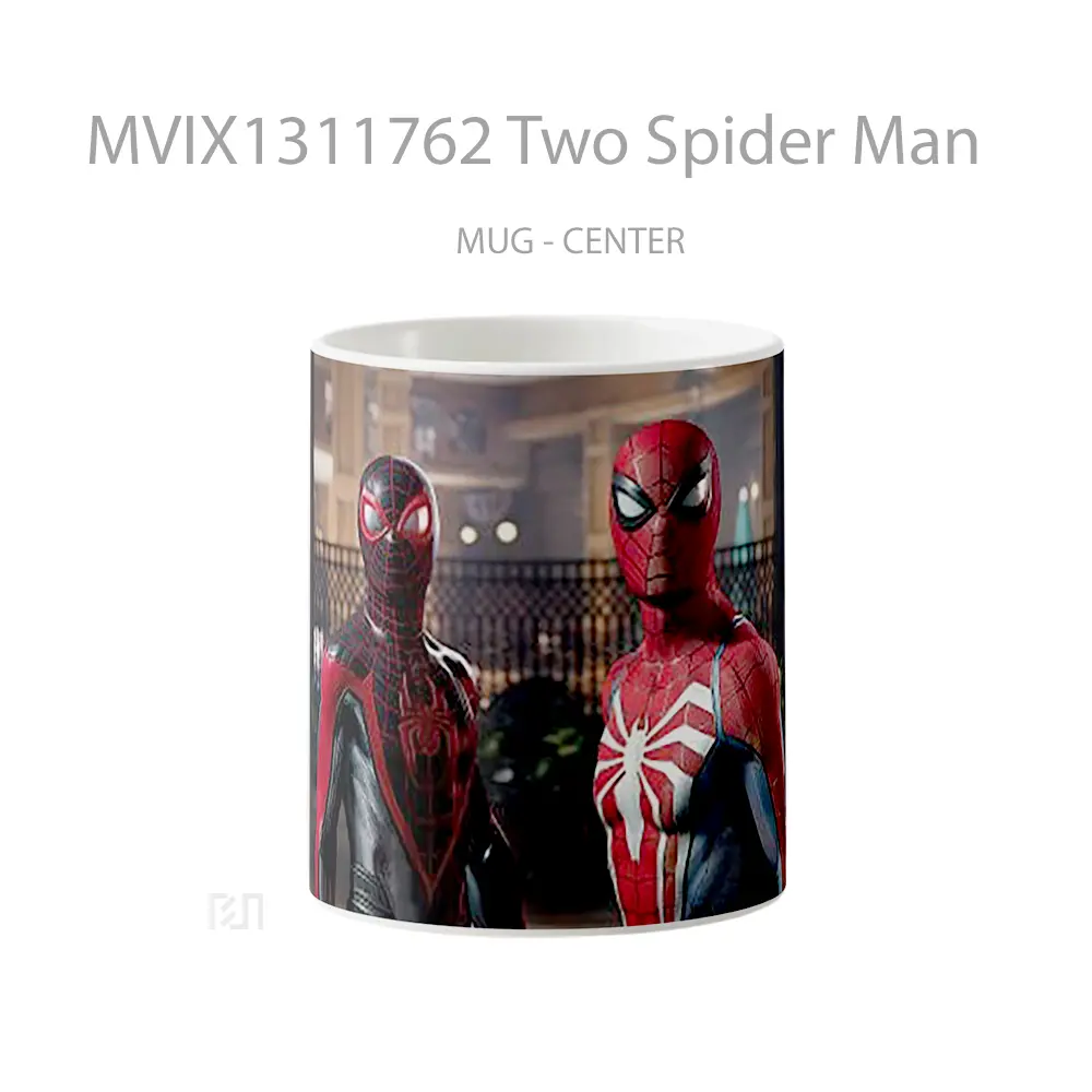 Mug Two Spider Man Gelas Superhero