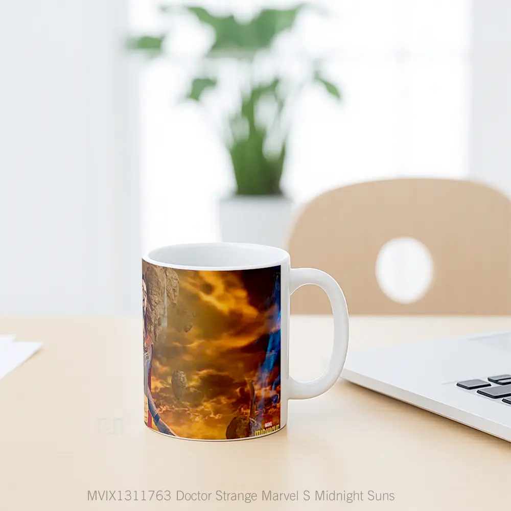 Mug Doctor Strange Marvel S Midnight Suns Gelas Superhero - All-side / Desain
