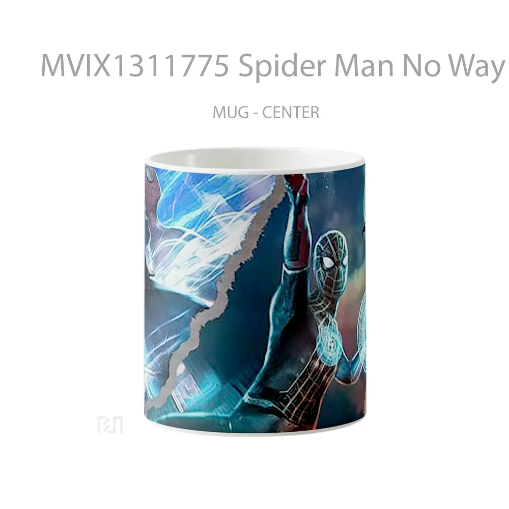 Mug Spider Man No Way Home Fanmade Poster Gelas Superhero