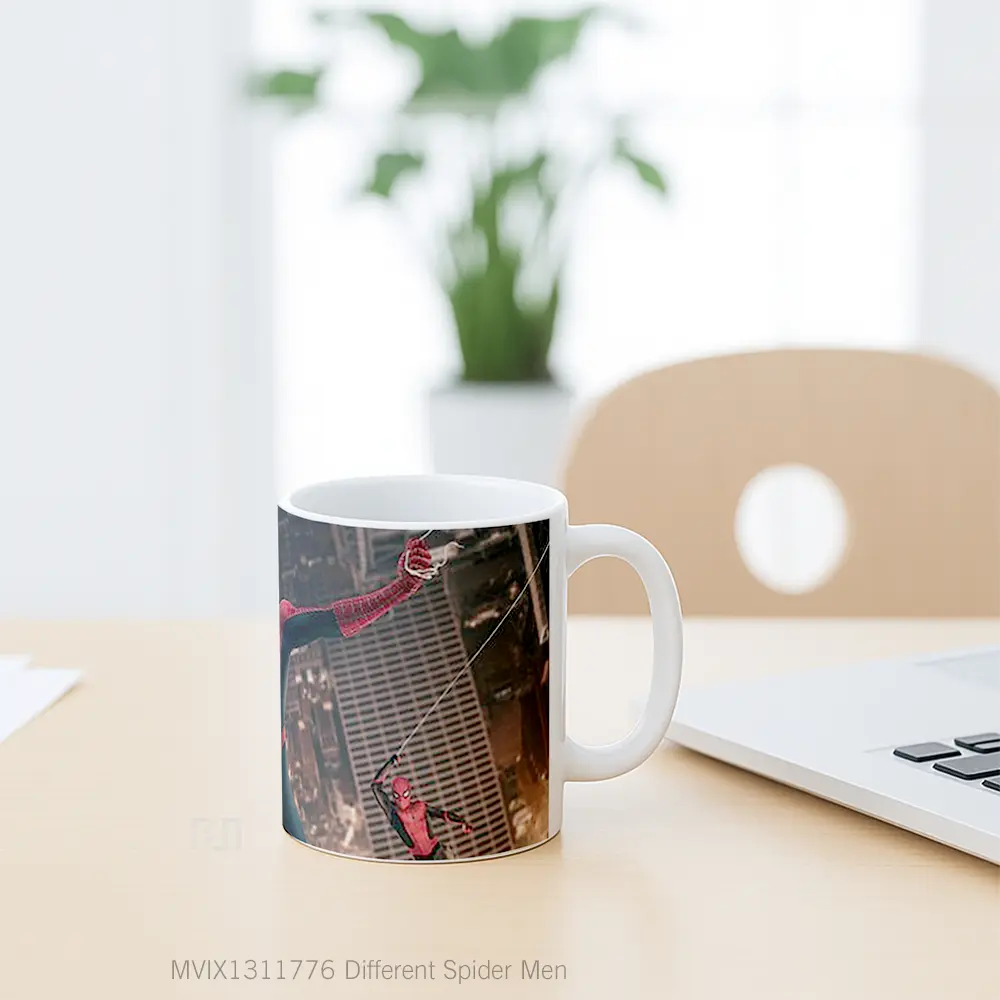 Mug Different Spider Men Gelas Keramik Unik - All-side / Desain