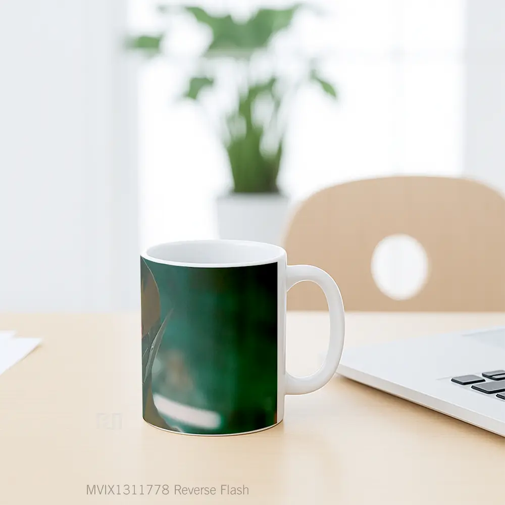 Mug Reverse Flash Gelas Superhero - All-side / Desain