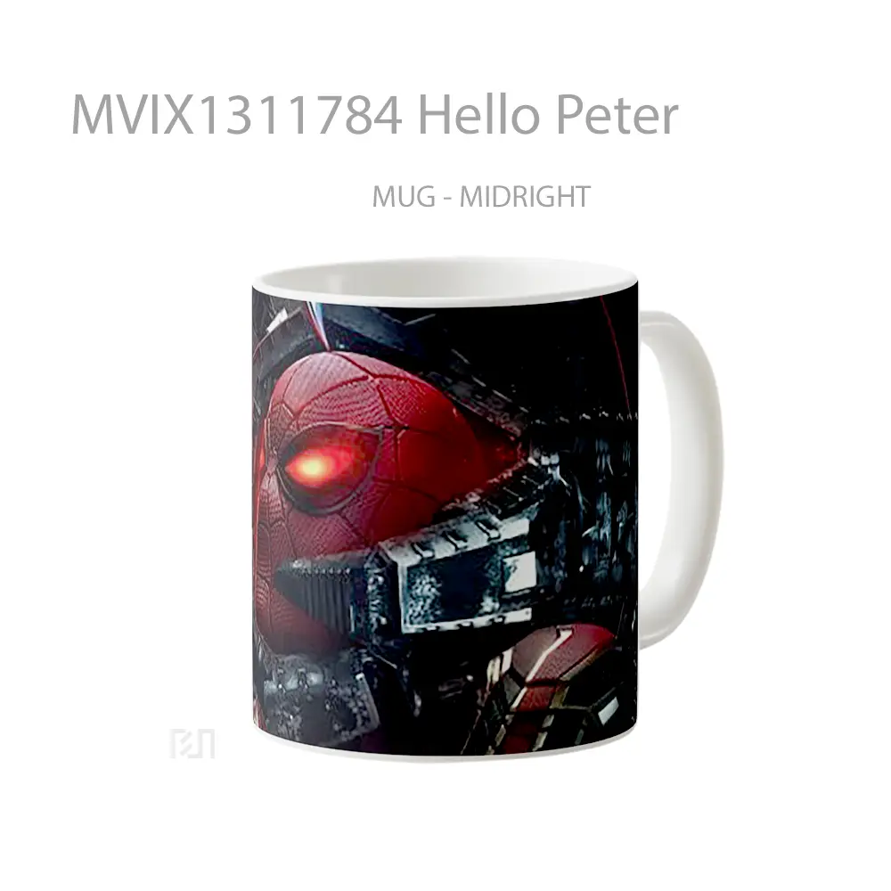 Mug Hello Peter Gelas Keramik Unik - All-side / Desain