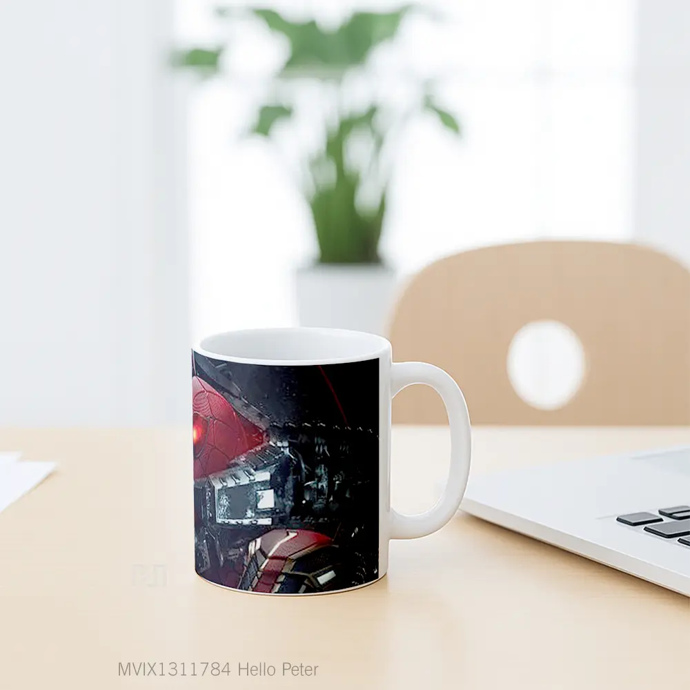 Mug Hello Peter Gelas Keramik Unik - All-side / Desain