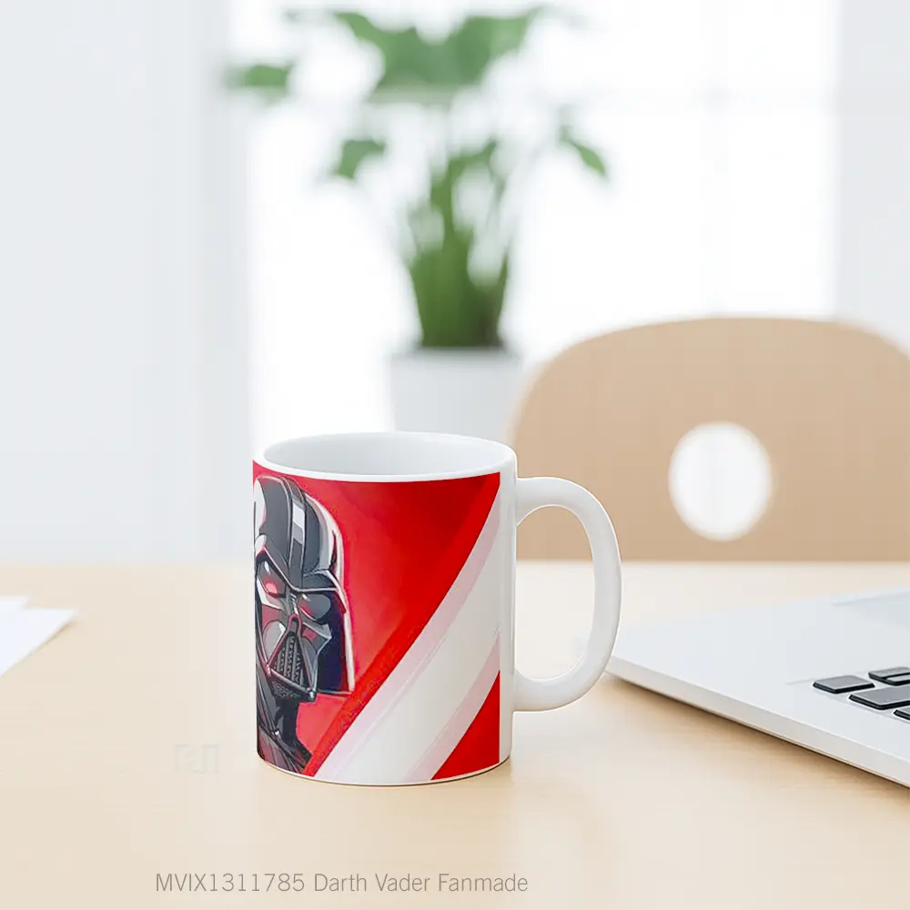 Mug Darth Vader Fanmade Gelas Star Wars - All-side / Desain