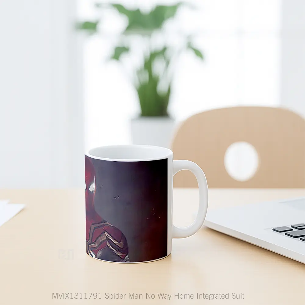 Mug Spider Man No Way Home Integrated Suit Gelas Superhero - All-side / Desain