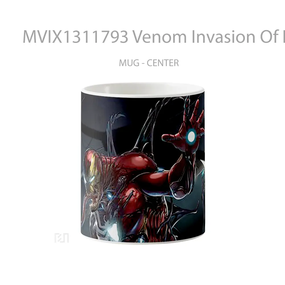Mug Venom Invasion Of Iron Man Base Gelas Superhero
