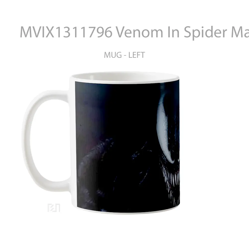 Mug Venom In Spider Man 2 Gelas Superhero - All-side / Desain