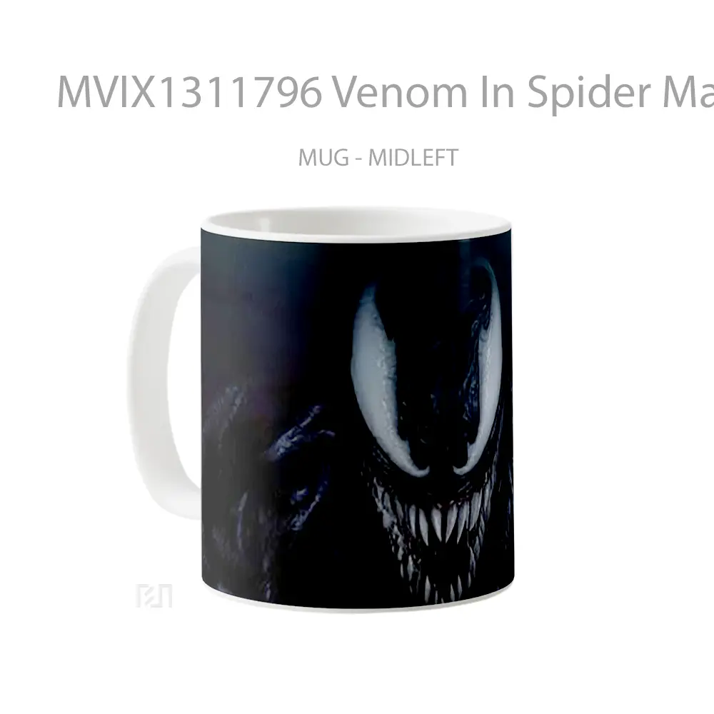 Mug Venom In Spider Man 2 Gelas Superhero - All-side / Desain