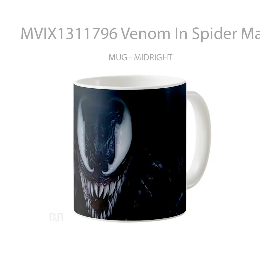 Mug Venom In Spider Man 2 Gelas Superhero - All-side / Desain