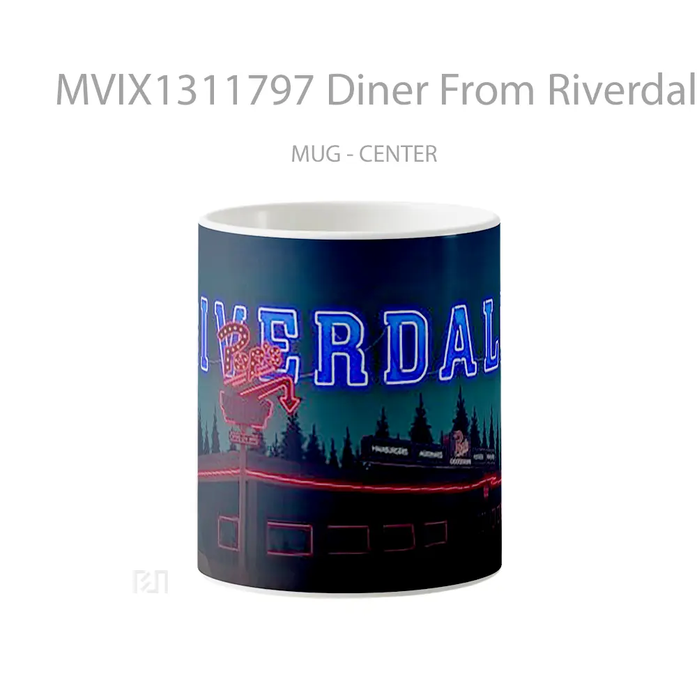 Mug Diner From Riverdale Gelas Keramik Unik
