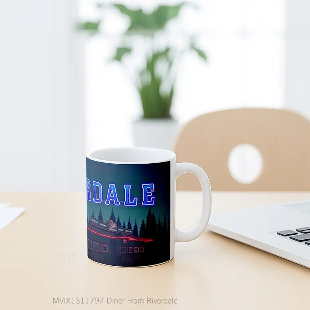 Mug Diner From Riverdale Gelas Keramik Unik - All-side / Desain