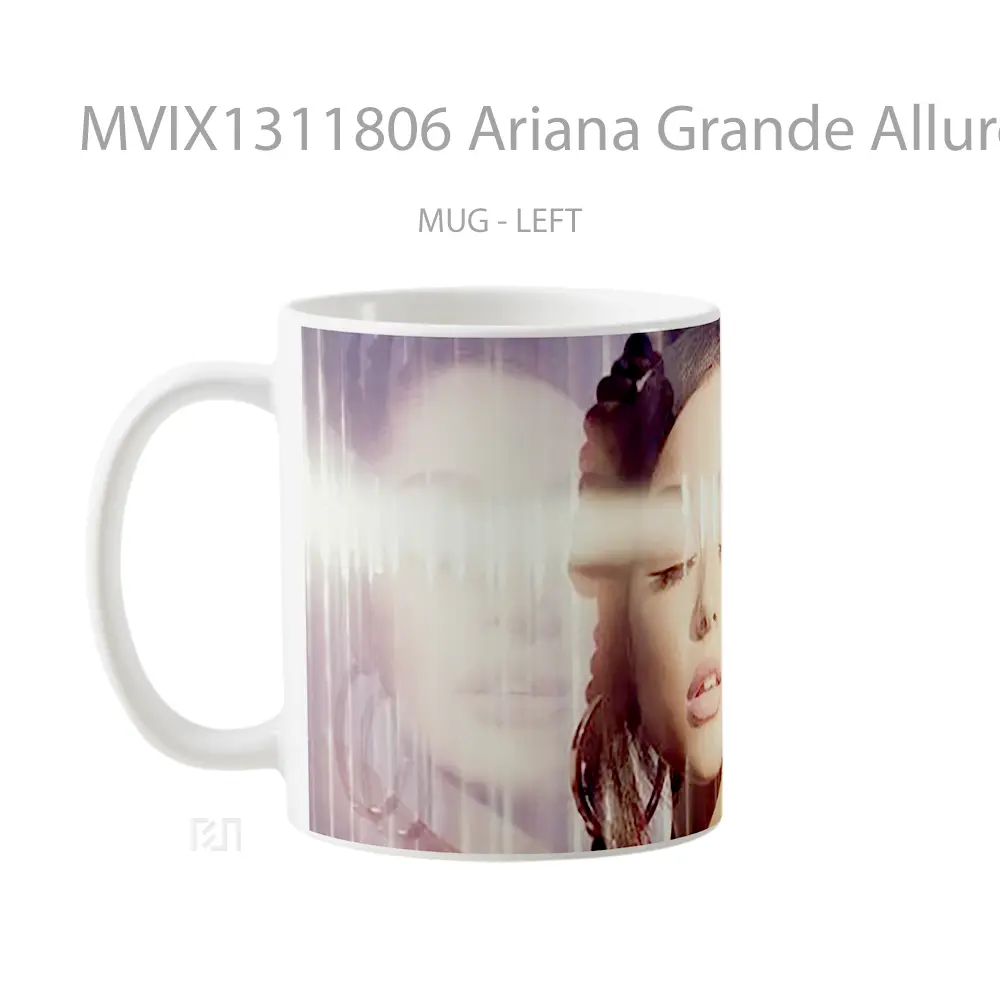 Mug Ariana Grande Allure Magazine Gelas Selebriti - All-side / Desain