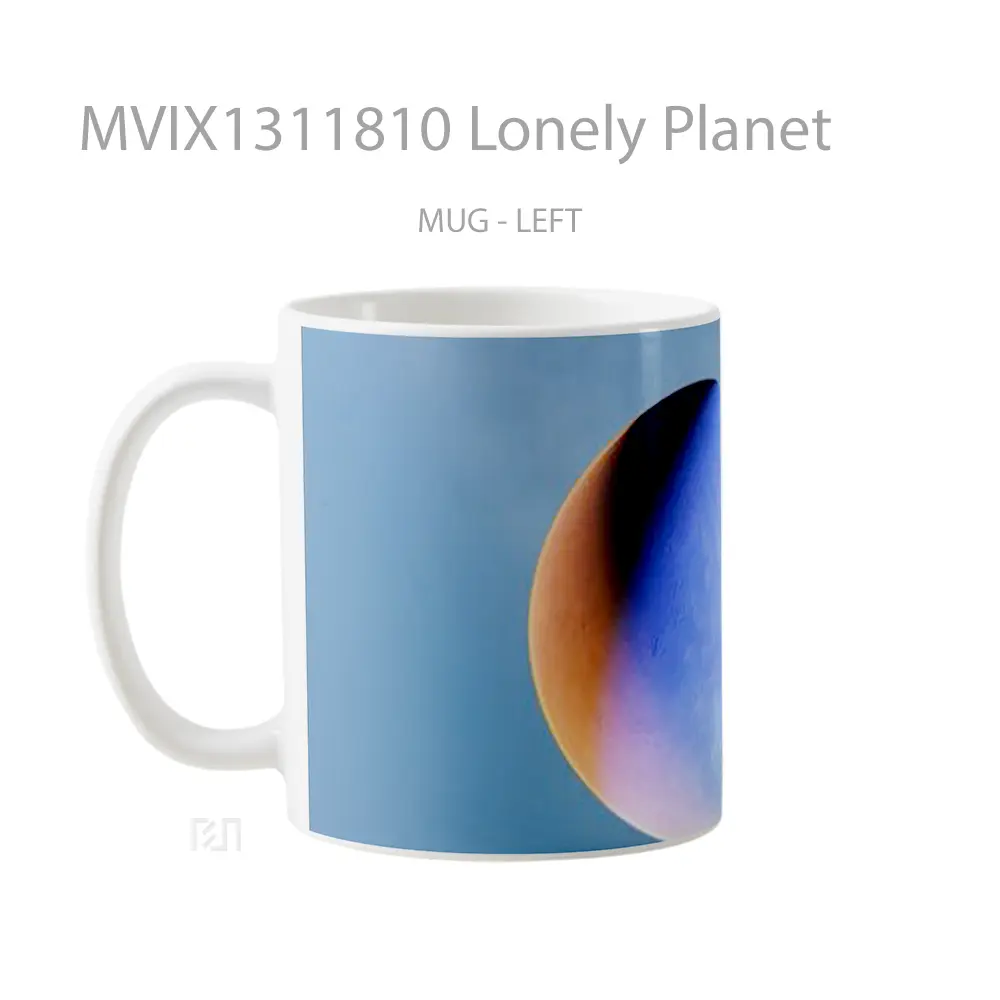 Mug Lonely Planet Gelas Astronomi - All-side / Desain