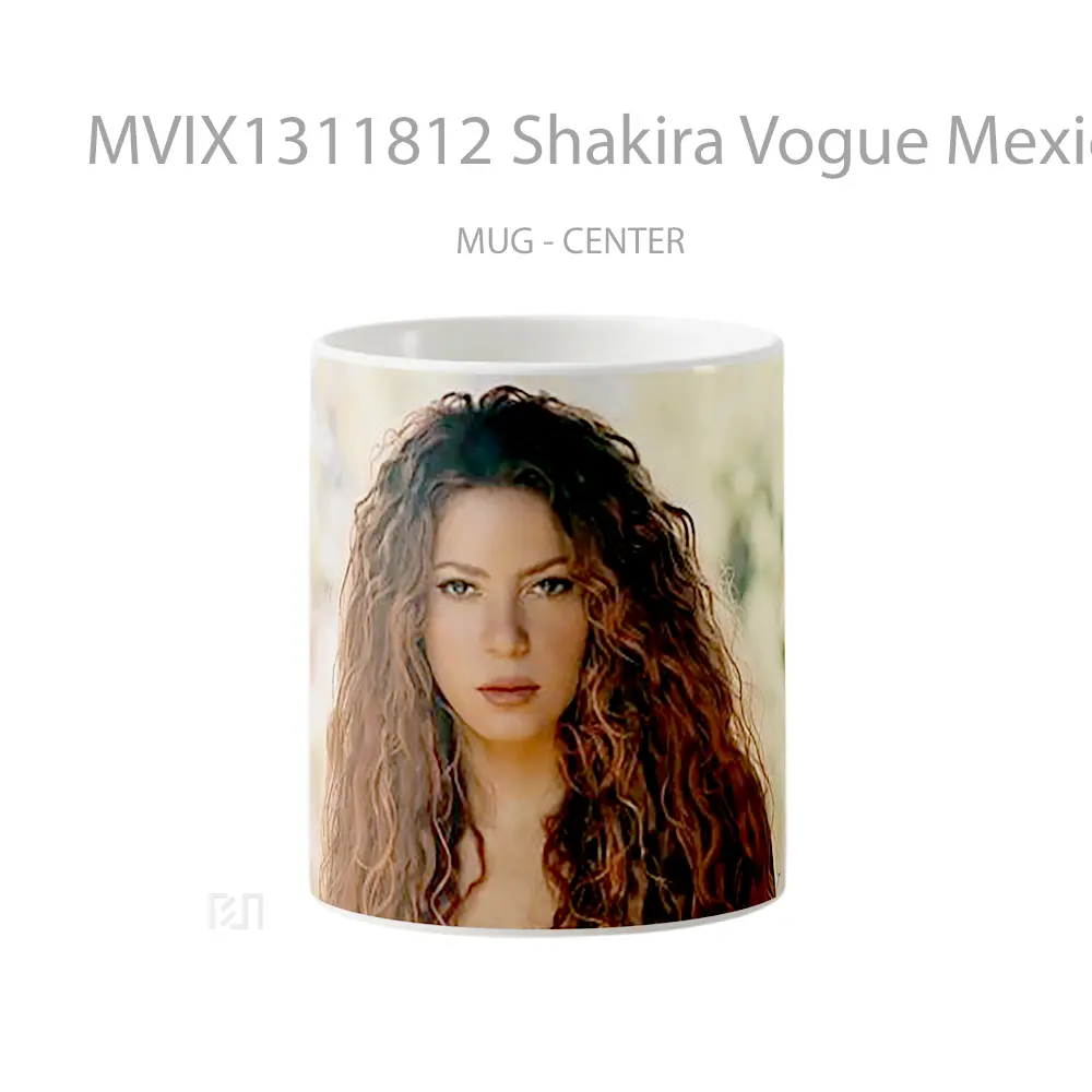 Mug Shakira Vogue Mexico Gelas Selebriti