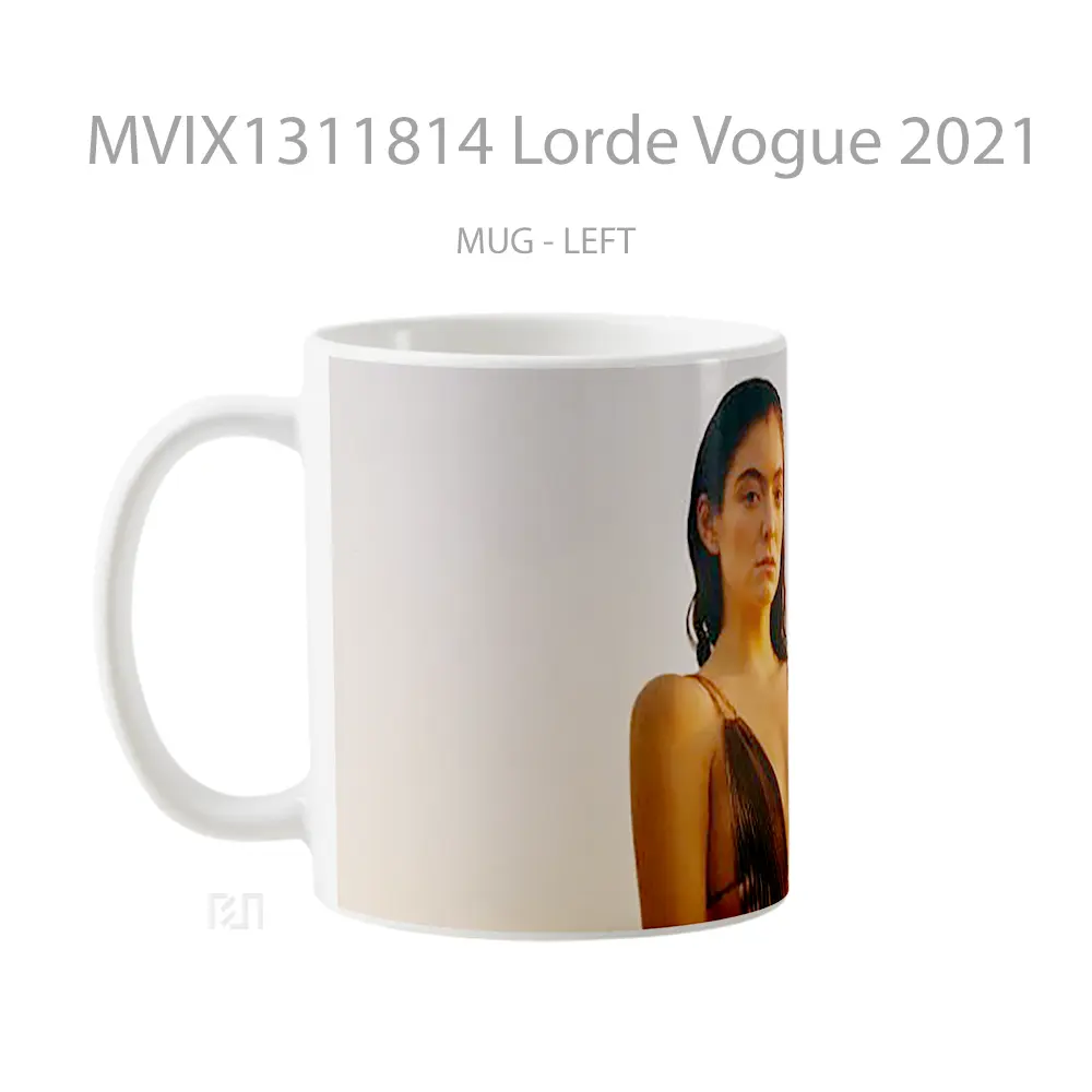 Mug Lorde Vogue 2021 Gelas Keramik Unik - All-side / Desain