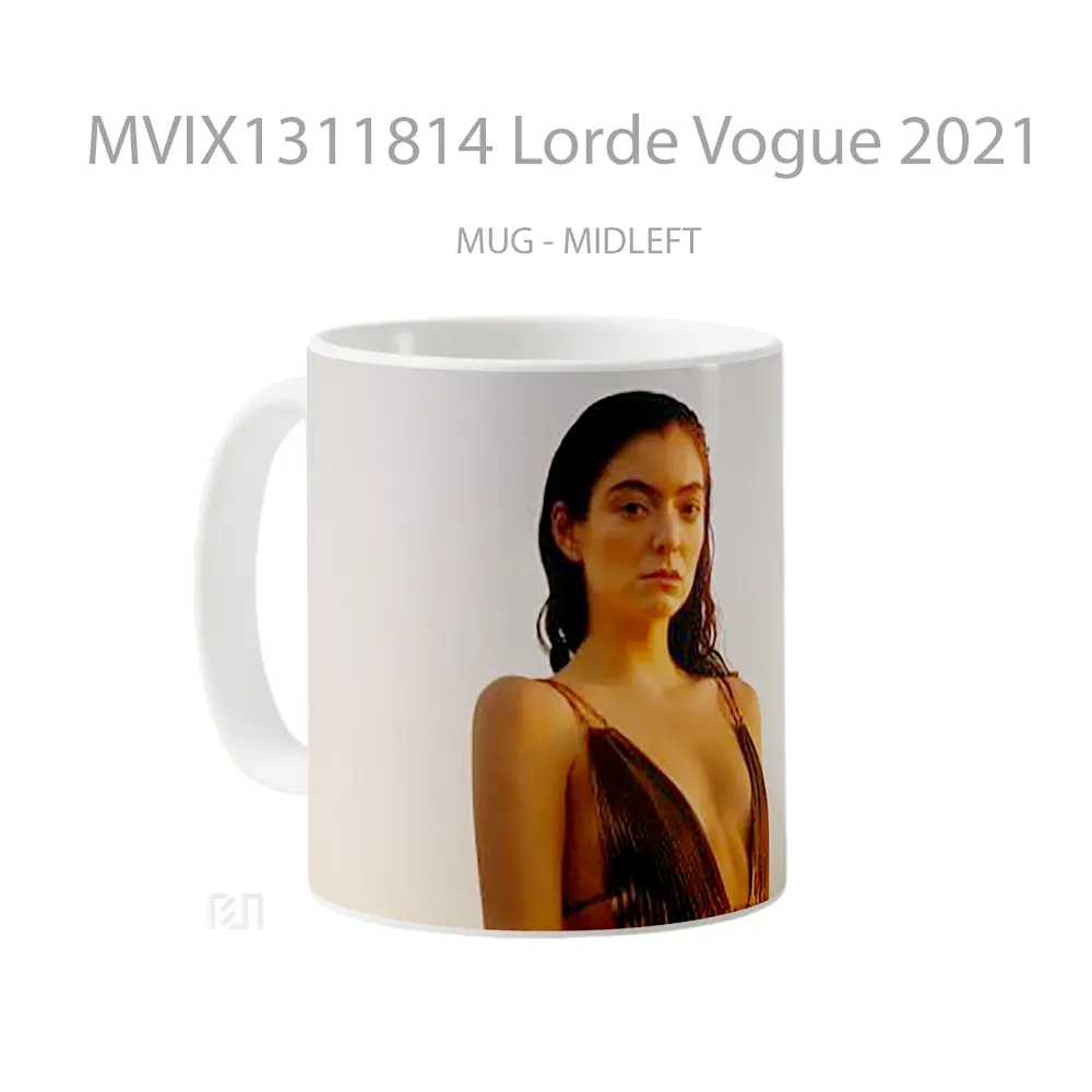 Mug Lorde Vogue 2021 Gelas Keramik Unik - All-side / Desain