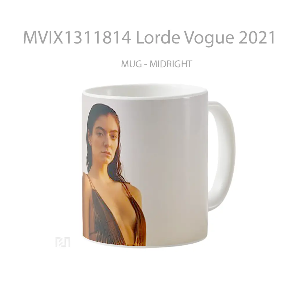 Mug Lorde Vogue 2021 Gelas Keramik Unik - All-side / Desain
