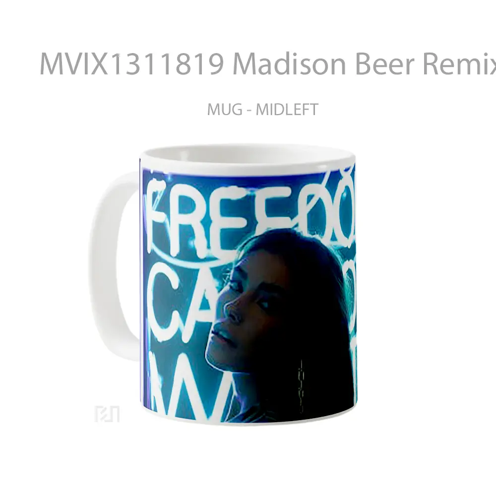 Mug Madison Beer Remix Magazine Gelas Keramik Unik - All-side / Desain