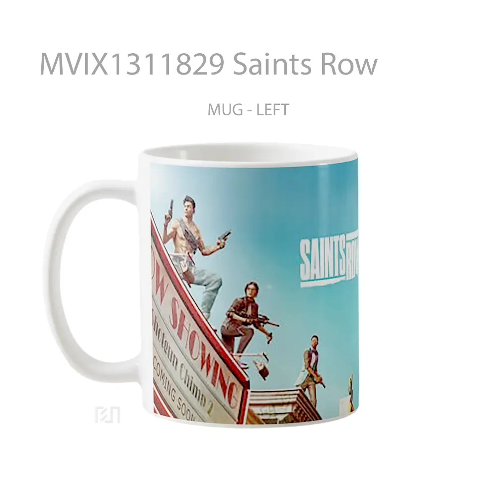 Mug Saints Row Gelas Keramik Unik - All-side / Desain