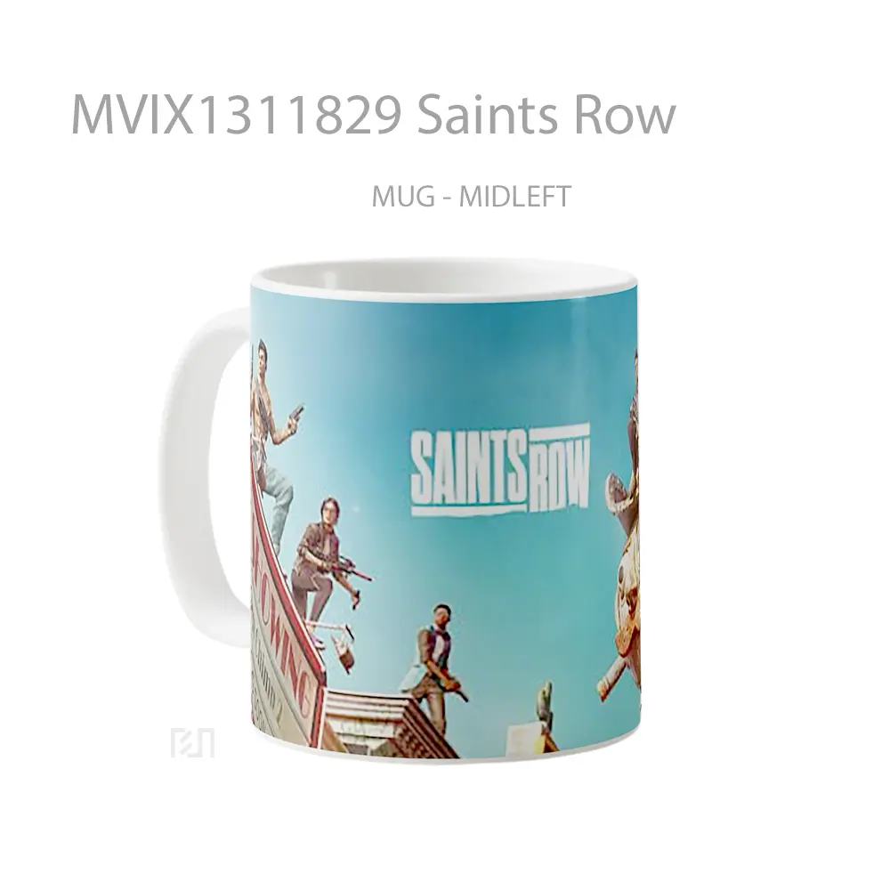 Mug Saints Row Gelas Keramik Unik - All-side / Desain