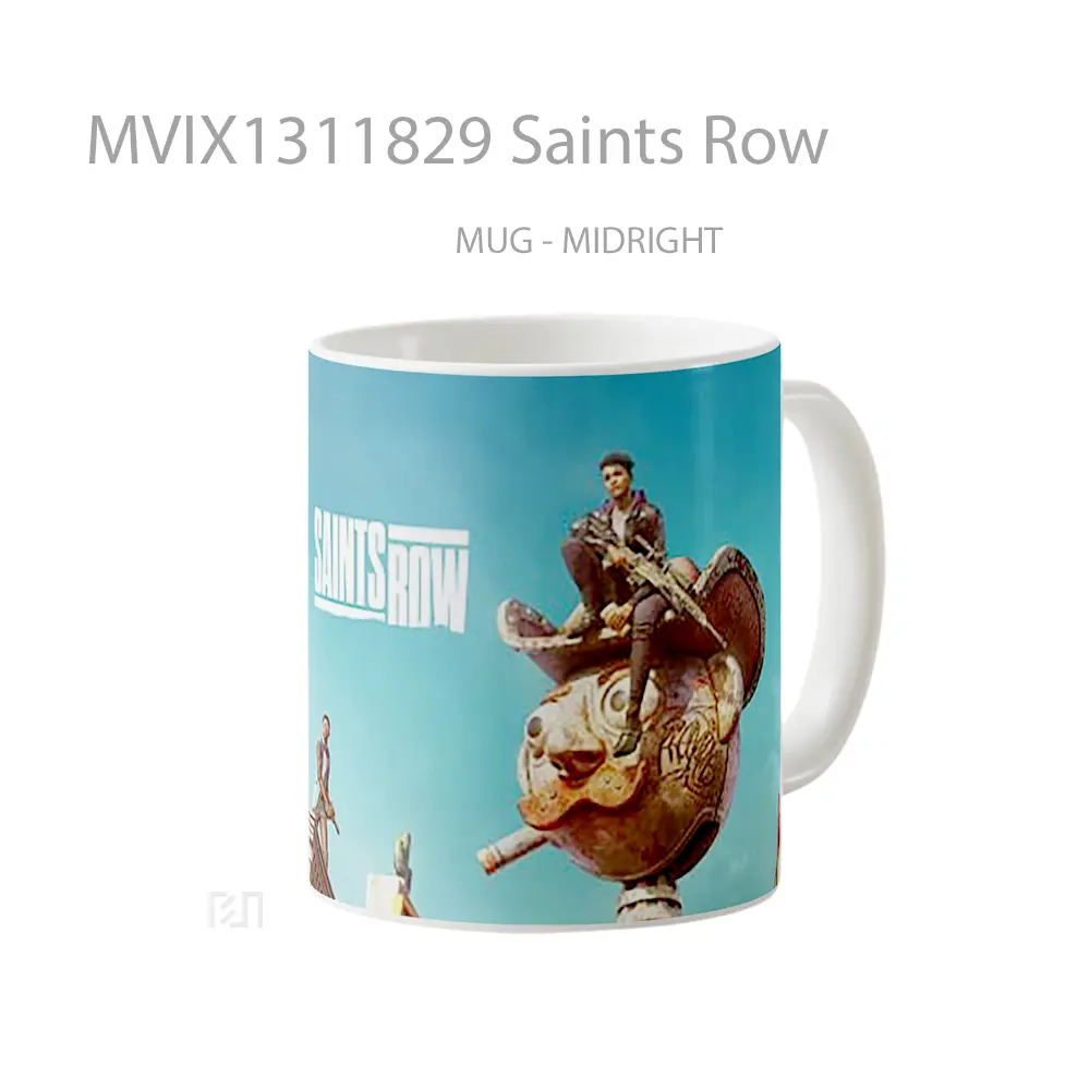 Mug Saints Row Gelas Keramik Unik - All-side / Desain