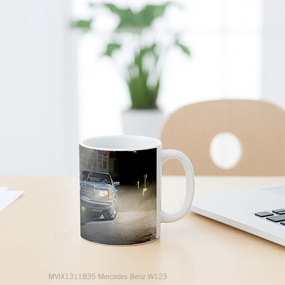 Mug Mercedes Benz W123 Cangkir Mobil - All-side / Desain