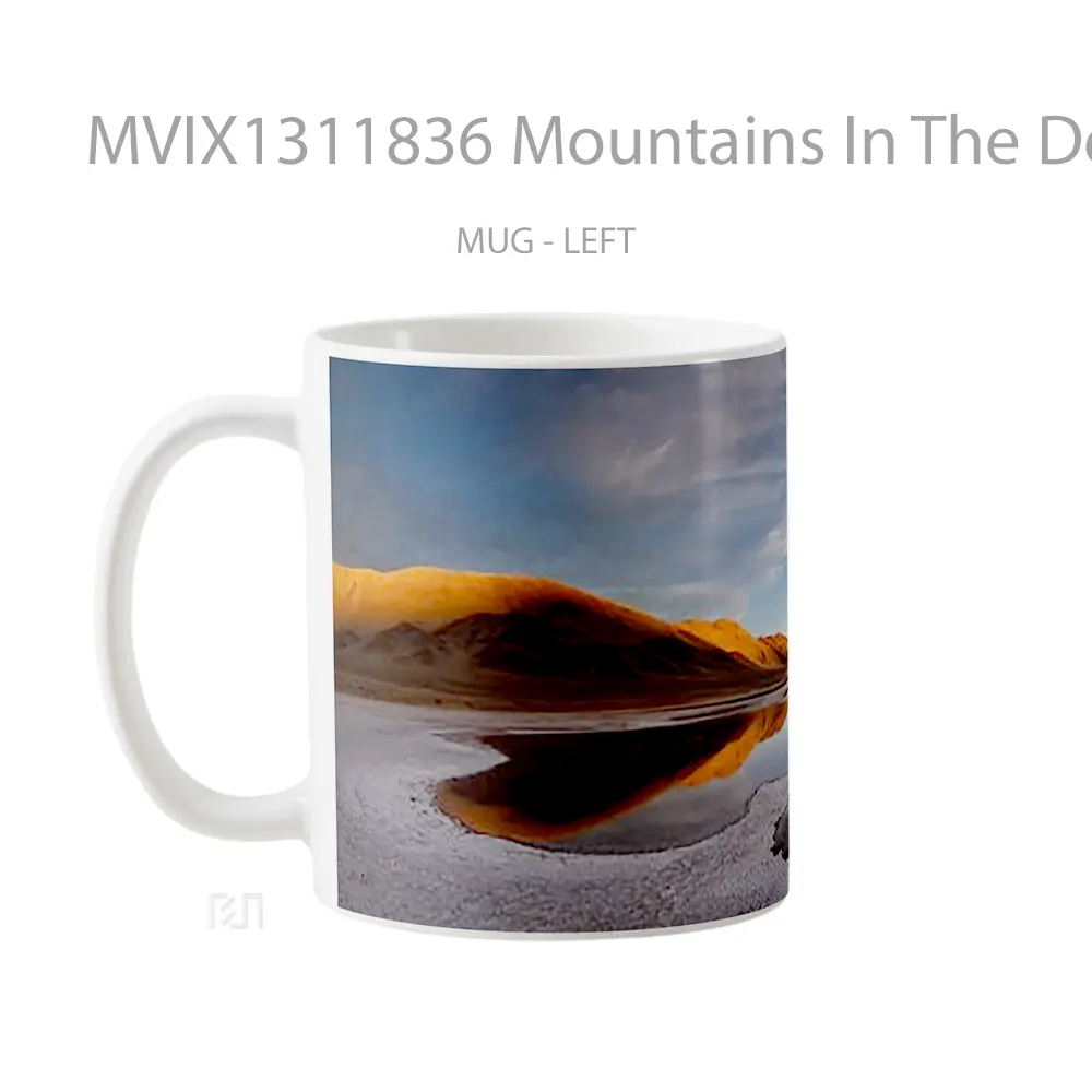 Mug Mountains In The Desert Gelas Pemandangan Alam - All-side / Desain