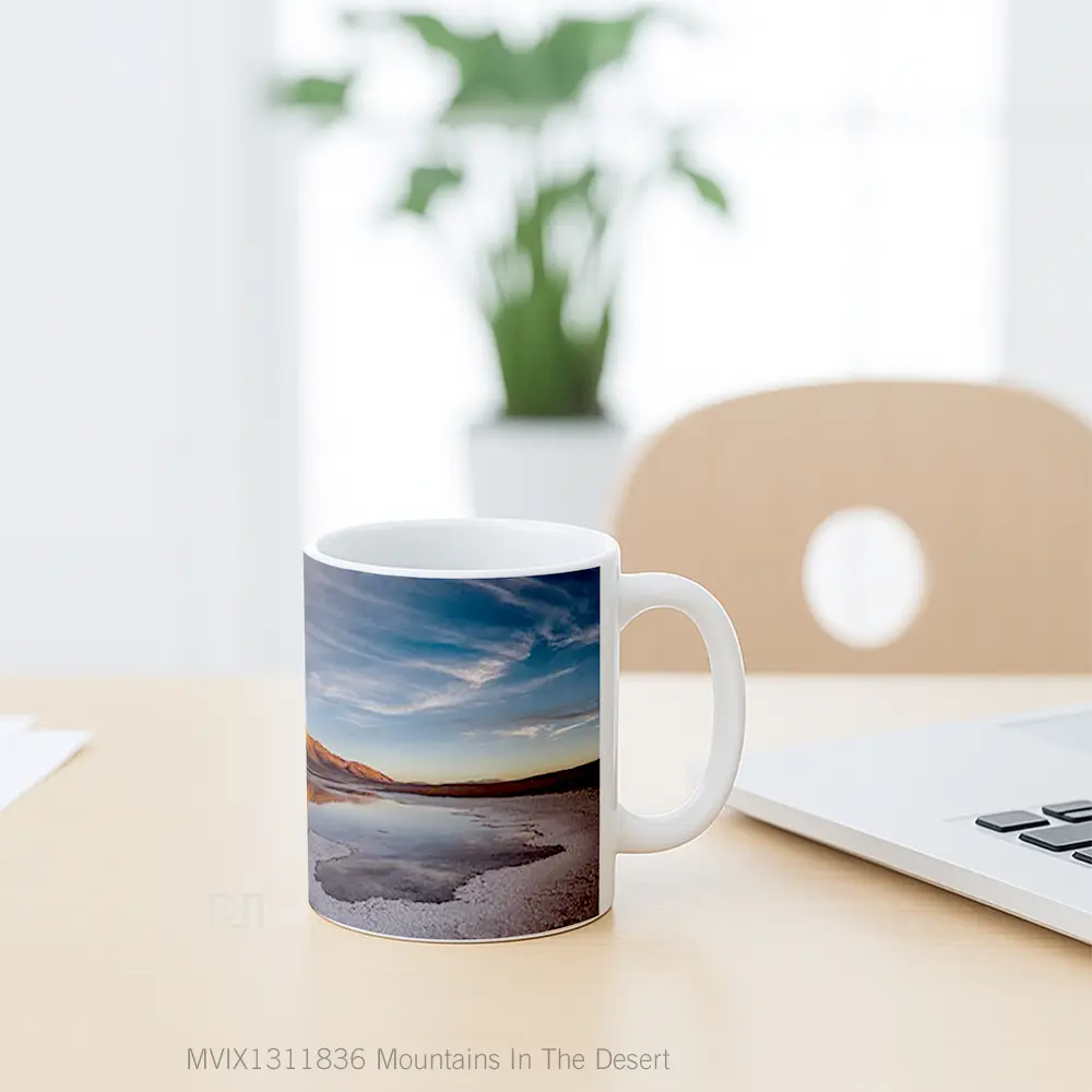 Mug Mountains In The Desert Gelas Pemandangan Alam - All-side / Desain