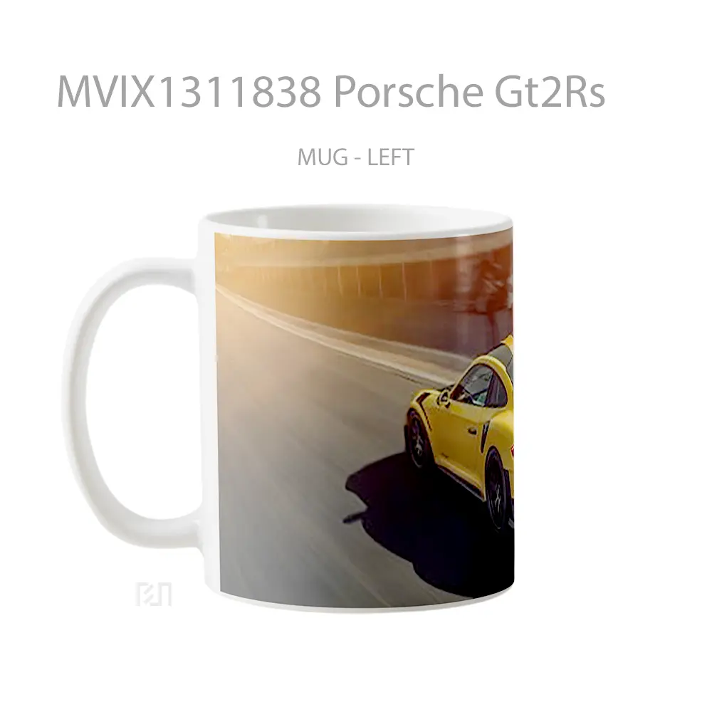Mug Porsche Gt2Rs Cangkir Mobil - All-side / Desain