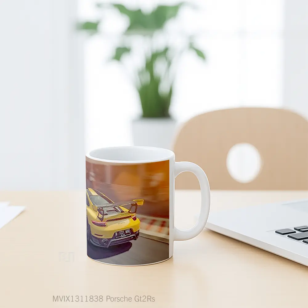 Mug Porsche Gt2Rs Cangkir Mobil - All-side / Desain
